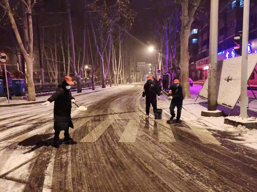 雪天里，洛陽公交人抗擊疫情的最美風(fēng)景 